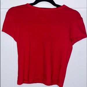 Red tee